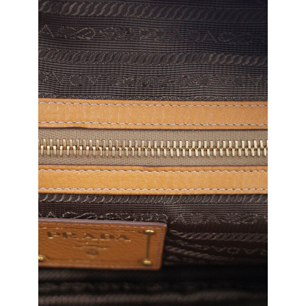 PRADA Leather Chain Shoulder Bag - Picture 7 of 9